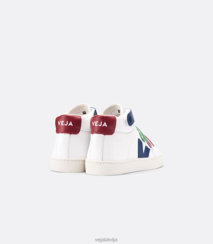 Veja bērni esplar mid skin white multico 4846D319 kurpes