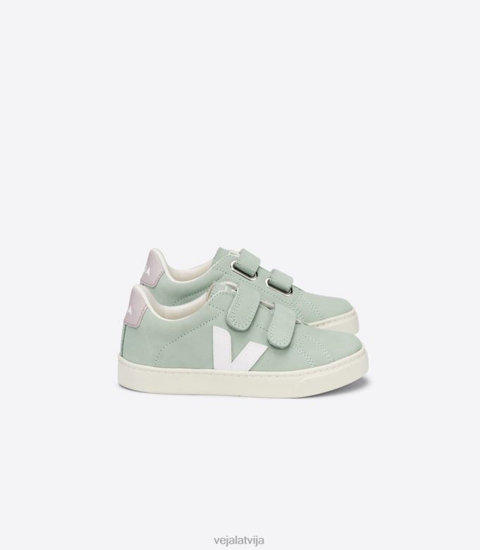 Veja bērni esplar nubuck matcha balts 4846D340 kurpes