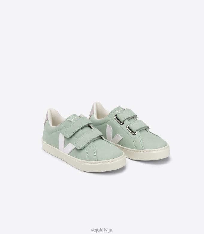 Veja bērni esplar nubuck matcha balts 4846D340 kurpes