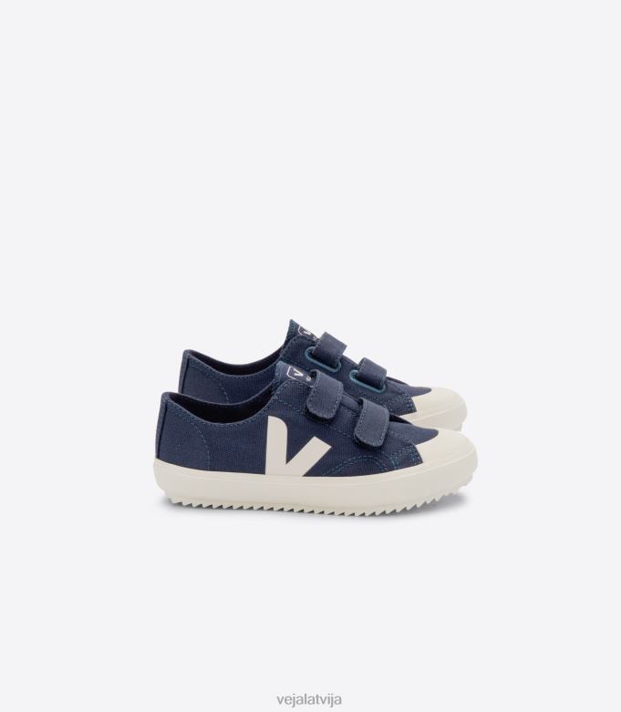 Veja bērni Ollie canvas marine Pierre 4846D400 kurpes