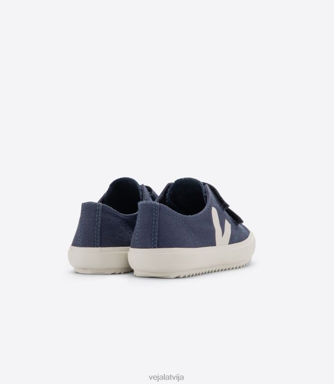 Veja bērni Ollie canvas marine Pierre 4846D400 kurpes