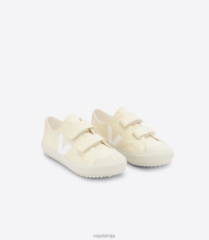 Veja bērni Ollie canvas sviests balts 4846D395 kurpes