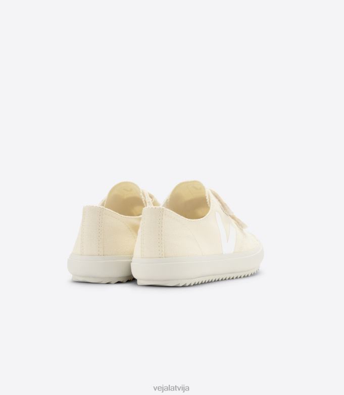 Veja bērni Ollie canvas sviests balts 4846D395 kurpes