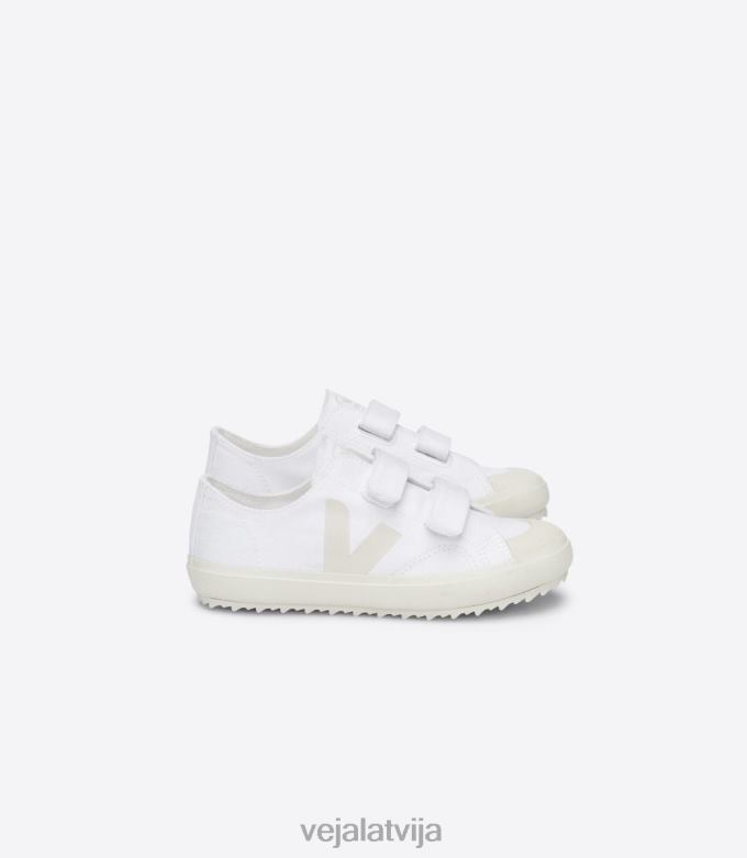 Veja bērni Ollie canvas white Pierre 4846D399 kurpes