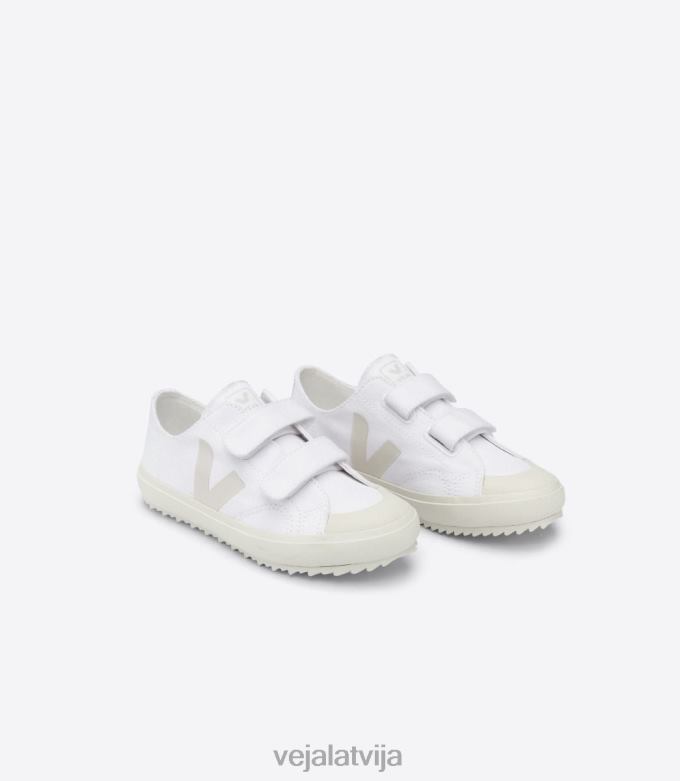 Veja bērni Ollie canvas white Pierre 4846D399 kurpes