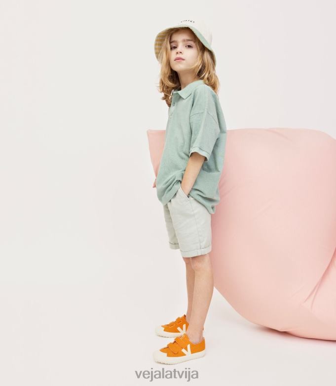 Veja bērni Ollija audekls ķirbju pjērs 4846D396 kurpes