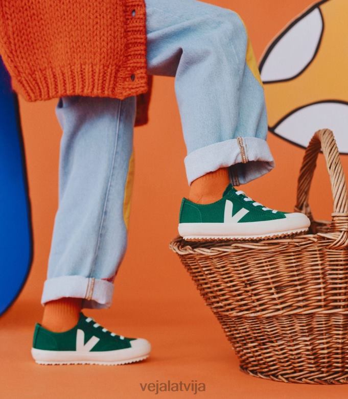 Veja bērni flip elastīgas mežģīnes canvas poker pierre 4846D393 kurpes