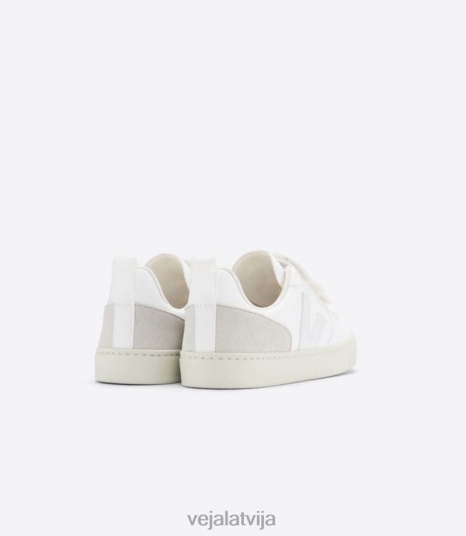 Veja bērni v-10 cwl white natural 4846D373 kurpes