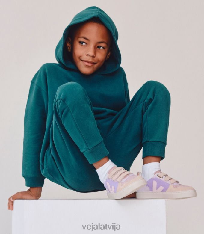 Veja bērni v-10 zamšādas multico lavanda 4846D372 kurpes