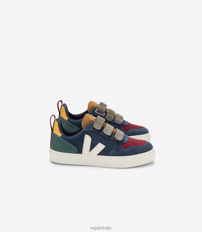 Veja bērni v-10 zamšādas multico nautico 4846D371 kurpes