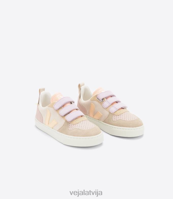 Veja bērni v-10 zamšādas multico sable 4846D364 kurpes