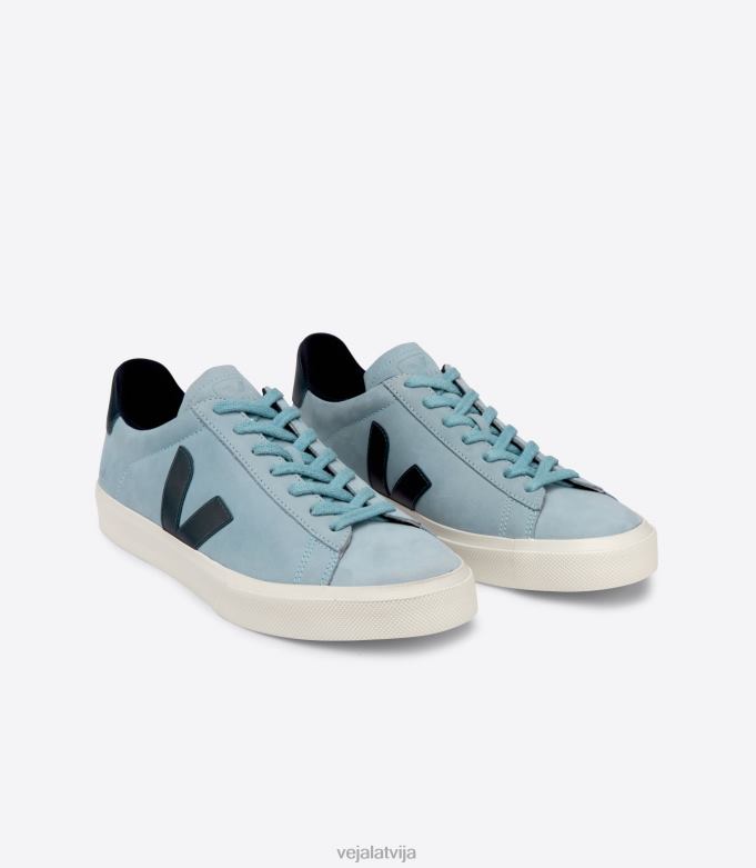 Veja sievietes campo nubuck tērauds nautico 4846D224 kurpes