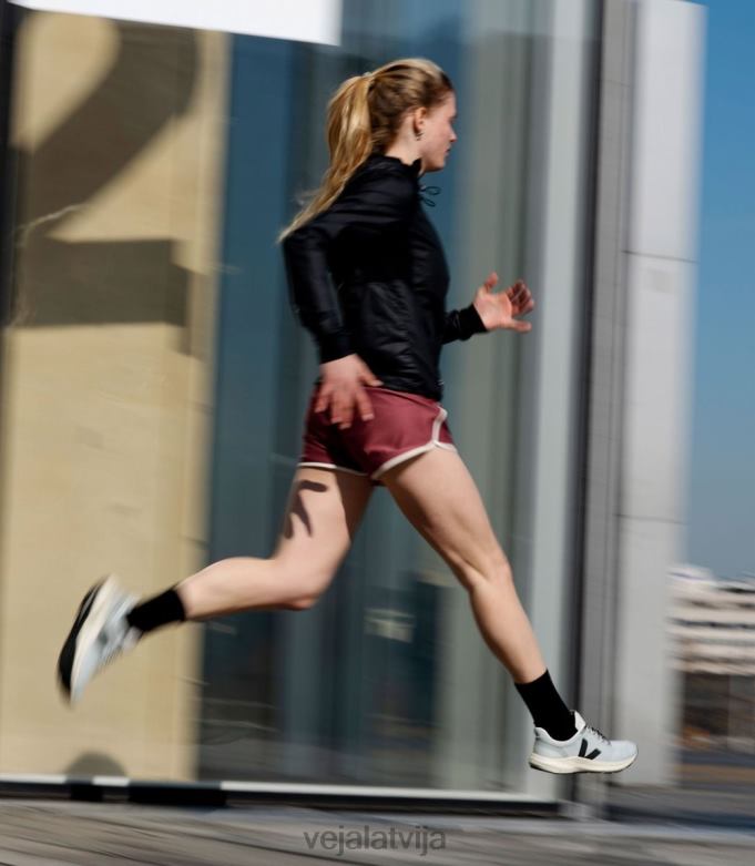 Veja sievietes marlin v-knit polar black 4846D275 kurpes