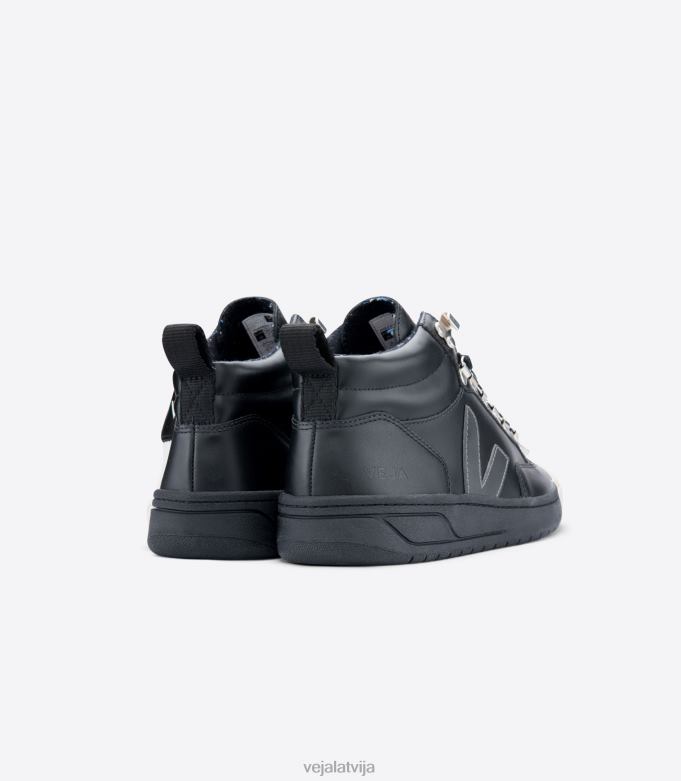 Veja sievietes roraima ādas melna grafīta melna zole 4846D253 kurpes