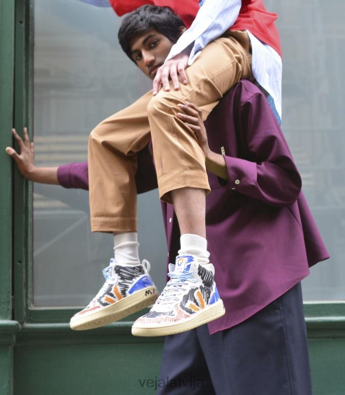 Veja X sievietes v-15 ādas marni melns 4846D240 kurpes