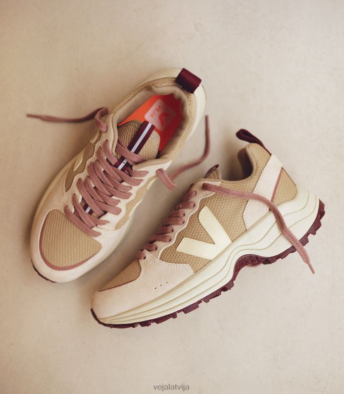 Veja sievietes venturi alveomesh dune butter sable 4846D257 kurpes