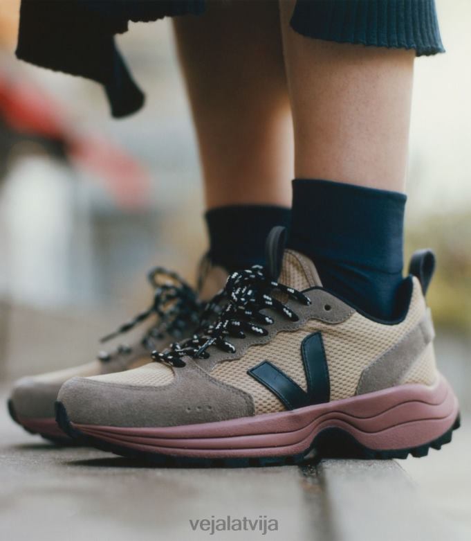 Veja sievietes venturi alveomesh dune melns 4846D260 kurpes