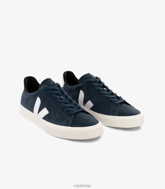 Veja vīriešiem campo suede nautico balts 4846D11 kurpes