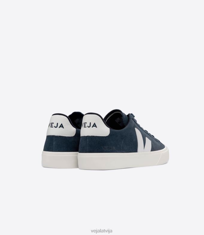 Veja vīriešiem campo suede nautico balts 4846D11 kurpes