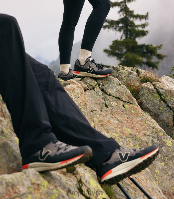 Veja vīriešiem fitz roy trek shell basalte black 4846D1 kurpes