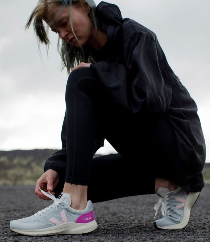 Veja vīriešiem marlin v-knit krīts melns ultravioletais 4846D211 kurpes