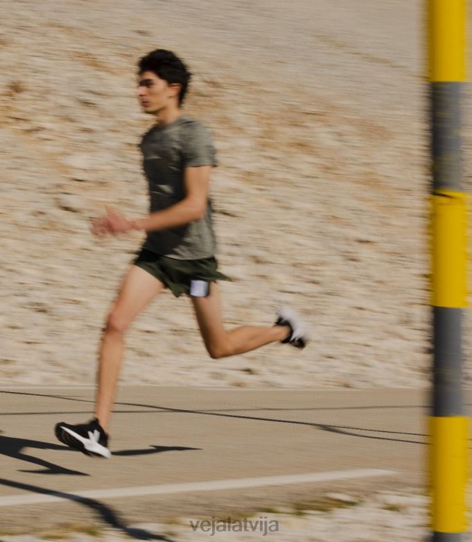 Veja vīriešiem marlin v-knit melns balts 4846D204 kurpes