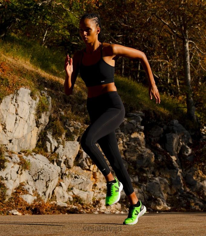 Veja vīriešiem marlin v-knit vert fluo black 4846D206 kurpes