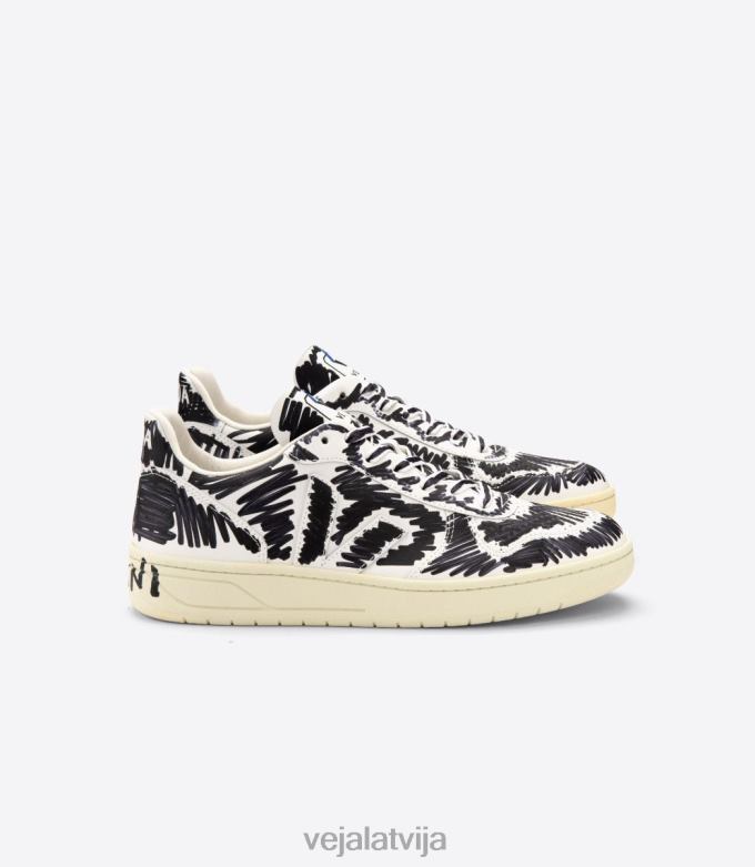 Veja X vīriešiem v-10 ādas marni full black 4846D66 kurpes