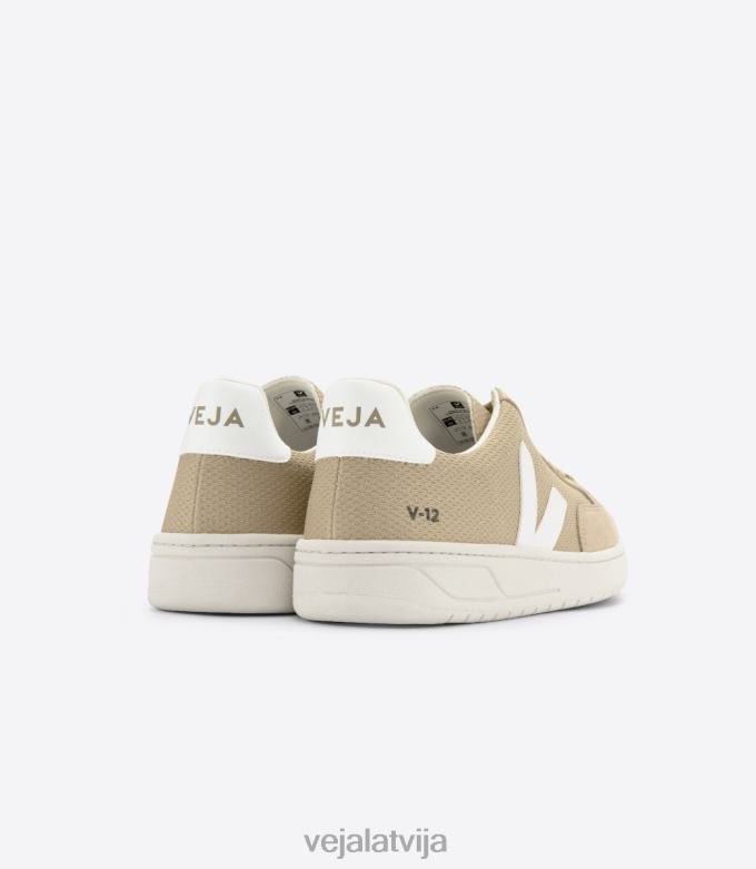 Veja vīriešiem v-12 vegan alveomesh dune white 4846D29 kurpes