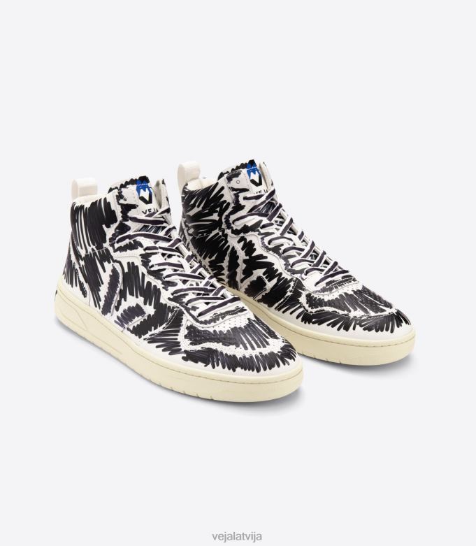 Veja X vīriešiem v-15 ādas marni full black 4846D85 kurpes