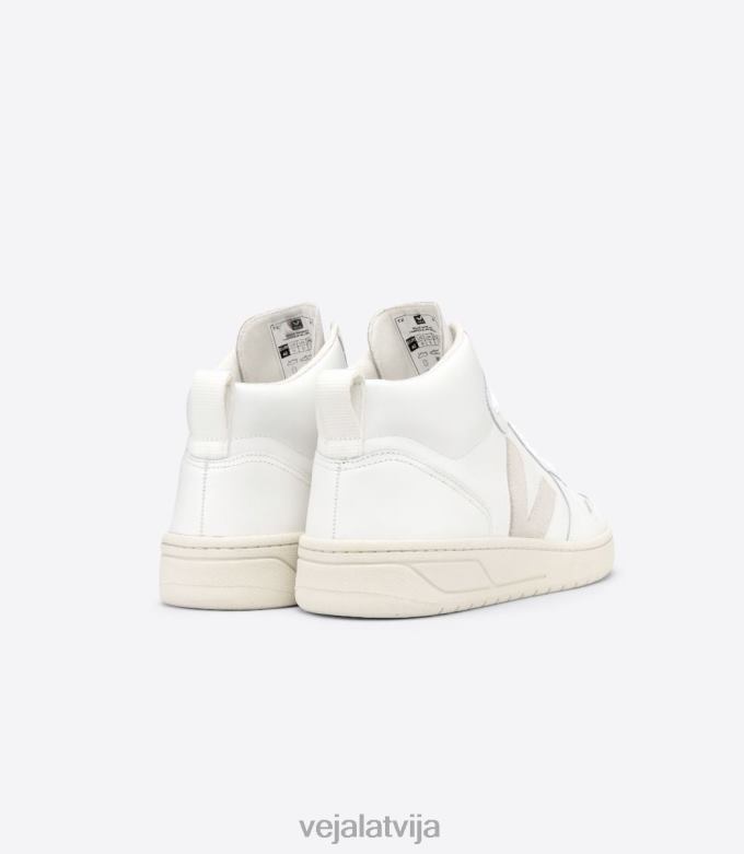 Veja vīriešiem v-15 āda balta 4846D81 kurpes