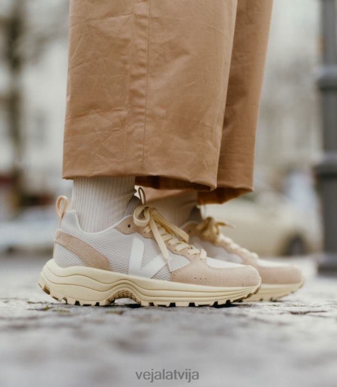 Veja vīriešiem venturi alveomesh dabīgais baltais sviests 4846D184 kurpes