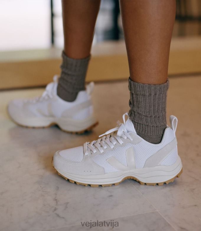 Veja vīriešiem venturi alveomesh white pierre natural 4846D168 kurpes