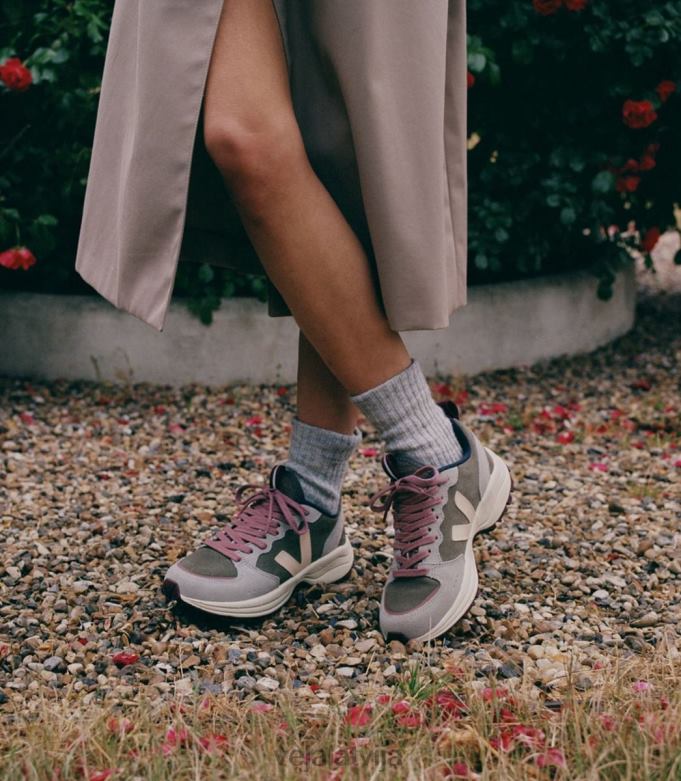 Veja vīriešiem venturi zamšādas kaki sable oxford pelēks 4846D183 kurpes